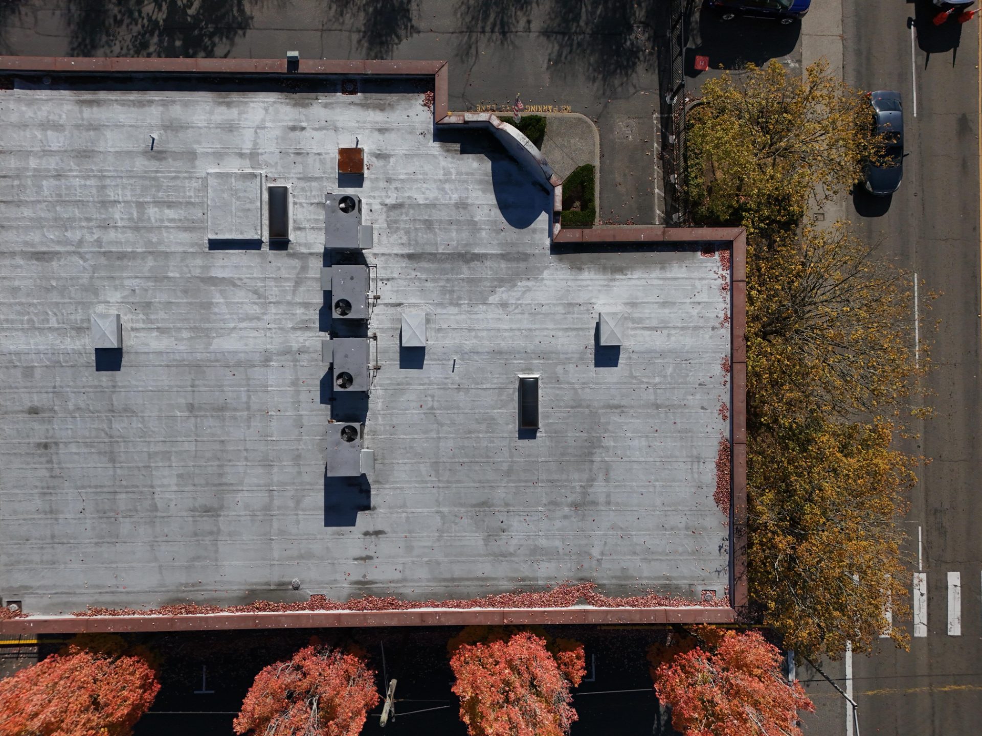 Aerial drone photograph of aerial drone work in United States