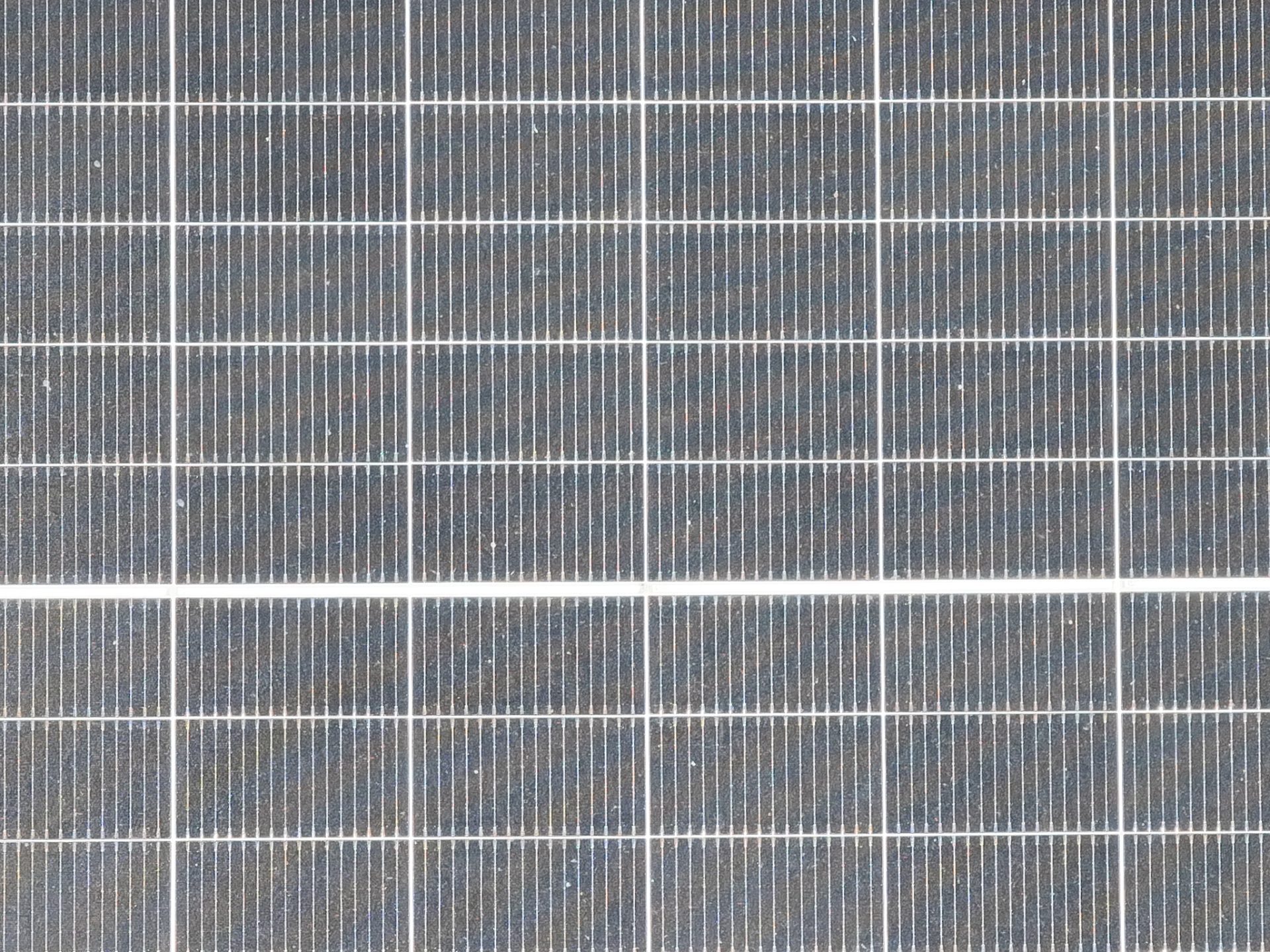 Inspection of a PV panels in Sofia Bulgaria. Check for hot spot etc.
